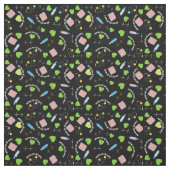 Nurse Theme Black Stoff (Muster)