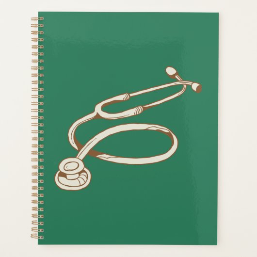 Nurse Themed Notebook for Work & Notes Planer (Vorderseite)