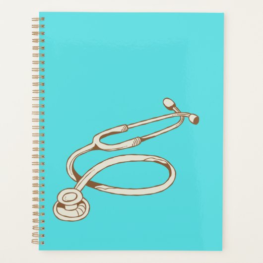 Nurse Themed Notebook for Work & Notes Planer (Vorderseite)