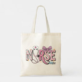 Nurse Tote Bag Tragetasche (Rückseite)