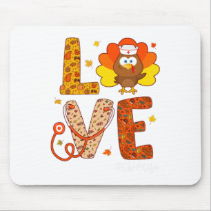 Nurse Türkei Erntedank Day Liebe Krankenversicheru Mousepad