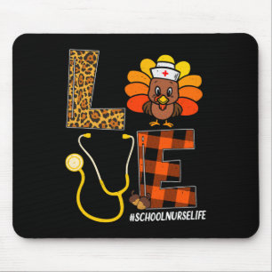 Nurse Türkei Erntedank Day Liebe Krankenversicheru Mousepad