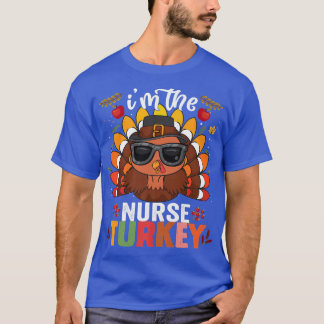 Nurse Turkey Family Matching Group Erntedank Da T-Shirt