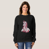 Nurse Unicorn Nursicorn Sweatshirt (Vorne ganz)