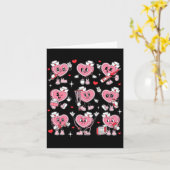 Nurse Valentine Candy Heart Er Icu Nicu Rn Nurses  Karte (Gelbe Blume)