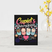 Nurse Valentine Cuds Delivery Service Labor And Karte (Gelbe Blume)