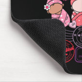 Nurse Valentine Cupid's Delivery Service Labour un Mousepad (Ecke)