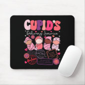Nurse Valentine Cupid's Delivery Service Labour un Mousepad (Mit Mouse)