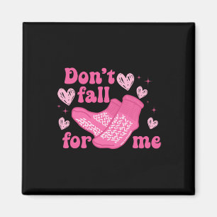 Nurse Valentine Non-Slip Socken Bitte fallen Sie n Magnet