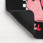 Nurse Valentine Non Slip Socks Please Dont Fall F Mousepad (Ecke)