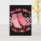 Nurse Valentine Non Slip Socks Please Dont Fall Fo Karte (Gelbe Blume)