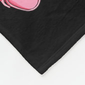 Nurse Valentines Day Coquette Bow Valentine Nurse  Fleecedecke (Ecke)