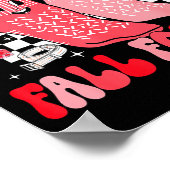 Nurse Valentines Day Non Slip Socks Please Don't F Poster (Ecke)