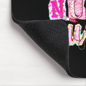 Nurse Valentines Stethoscope Valentine Nursing Gir Mousepad (Ecke)