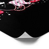 Nurse Valentinstag Valentine Scrub Top Women Scann Poster (Ecke)