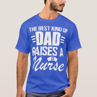Nurse Vater Der beste Vater zieht eine Krankenschw T-Shirt