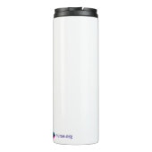 Nurse Veins Tumbler Thermosbecher (Rückseite)