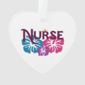 Nurse w-Hibiskus Ornament (Rückseite)
