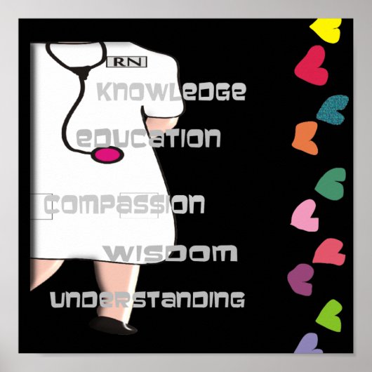 Nurse Week Art Poster (Vorne)