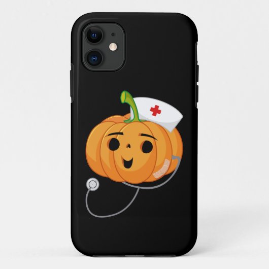 Nurse Week Pumpkin Erntedank Harvest Halloween Case-Mate iPhone Hülle (Rückseite)