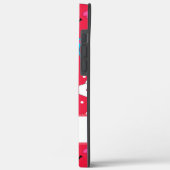 Nurse Whimsy Medizin Art Roter Name Personalisiert Case-Mate iPhone Hülle (Rückseite / Links)