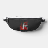 Nurse Witch Halloween Skyline Design_1 Bauchtasche (Ablage )