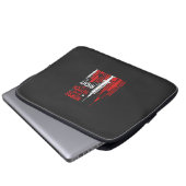Nurse Witch Halloween Skyline Design_1 Laptopschutzhülle (Vorne Knopf)
