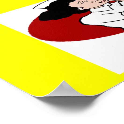 NURSE Witz Poster (Ecke)