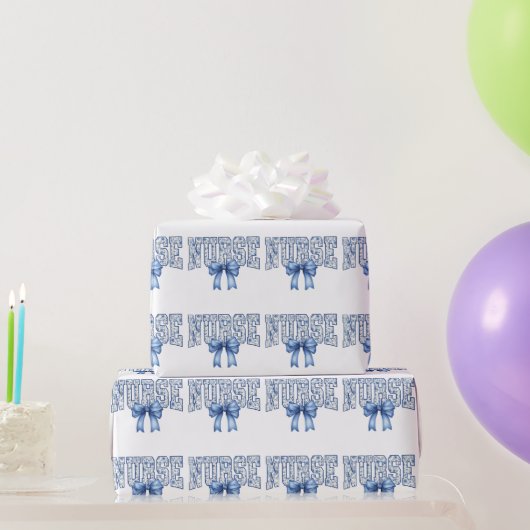 Nurse Wrapping Paper Geschenkpapier (Partygeschenke)