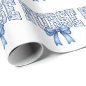 Nurse Wrapping Paper Geschenkpapier (Rolleneckpunkt)