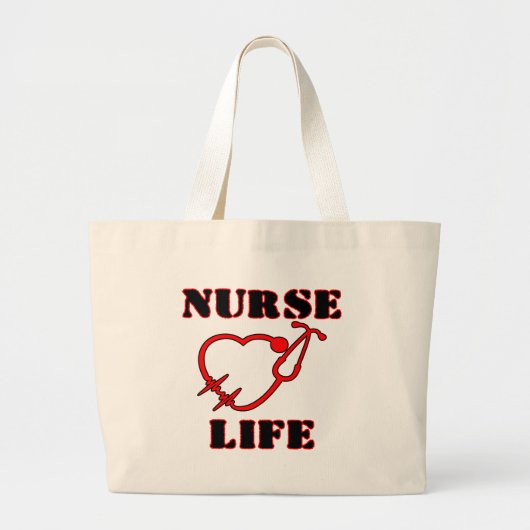 NURSELIFE JUMBO STOFFBEUTEL (Vorne)