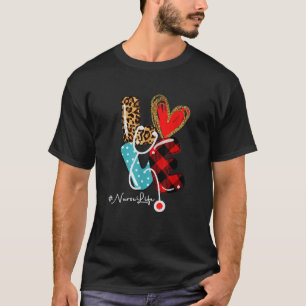 NurseLife RN LPN CNA Gesundheitsversorgung Leopard T-Shirt