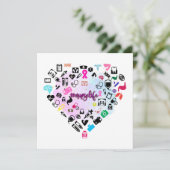 #nurselife, stillender Spaß, Krankenschwester, Kra Dankeskarte (Stehend Vorderseite)