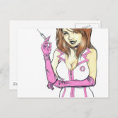 NurseLisa Postkarte (Vorne/Hinten)