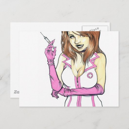 NurseLisa Postkarte (Vorne/Hinten)