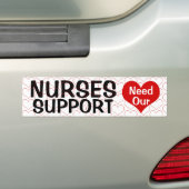 NURSEN brauchen unseren Autoaufkleber zur Unterstü (Auf Auto)