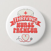 NURSEPRENEUR Nurse Entrepreneur Button (Vorderseite)