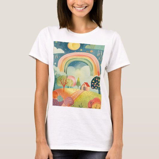 Nursery Art Design T-Shirt (Vorderseite)