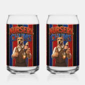 Nursery Chums Gläser/Tassen/Mr. Chum Dosenglas (Vorderseite)
