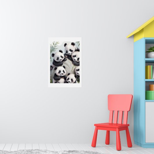 Nursery Panda Poster (Kinderzimmer 1)