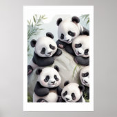 Nursery Panda Poster (Vorne)