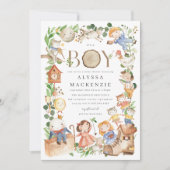 Nursery Rhymes Baby Shower Invitation Einladung (Vorderseite)