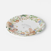 Nursery Rhymes Baby Shower Paper Plates Pappteller (Schrägansicht)