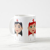 Nurses 2 kaffeetasse (Vorderseite Links)