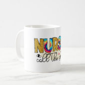Nurses alle Schüsse Kaffeetasse (Vorderseite Links)