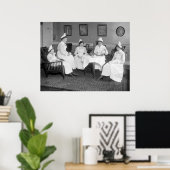 Nurses At Tea, early 1900s Poster (Heimbüro)