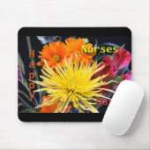 Nurses Day Floral Bliss Mousepad (Mit Mouse)