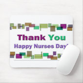 Nurses Day gibt farbenfrohe Plätze Mousepad (Mit Mouse)