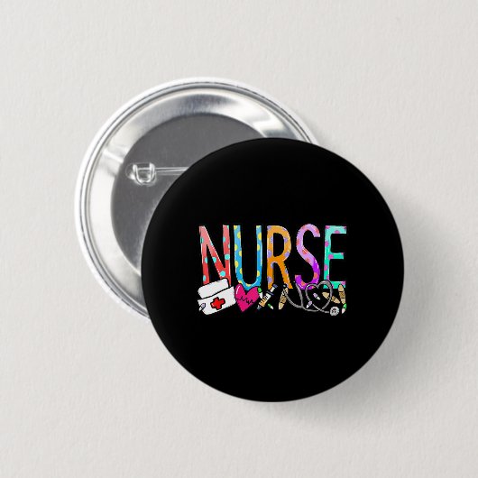 NURSE'S DAY NURSE WEEK Nurse Life 2022 Mutter Button (Vorne & Hinten)
