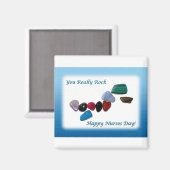 Nurses Day You Really Rock Magnet (Vorderseite/Rückseite)